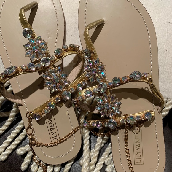 Lily Vanity crystal sandals - Picture 7 of 7